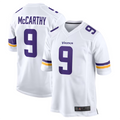 BIPIHUC #9 J.J. McCarthy Player MN.Vikings White Game Stitched Jerseys