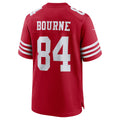 BIPIHUC SF.49ers #84 Kendrick Bourne Scarlet Team Game Jersey