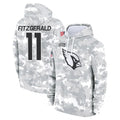 BIPIHUC A.Cardinals #11 Larry Fitzgerald Player Arctic Camo Salute to Service Limited Hoodie Stitched Jerseys