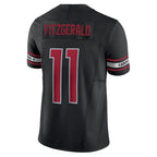 BIPIHUC A.Cardinals #11 Larry Fitzgerald Player Black Vapor F.U.S.E. Limited Home Game Stitched Jerseys
