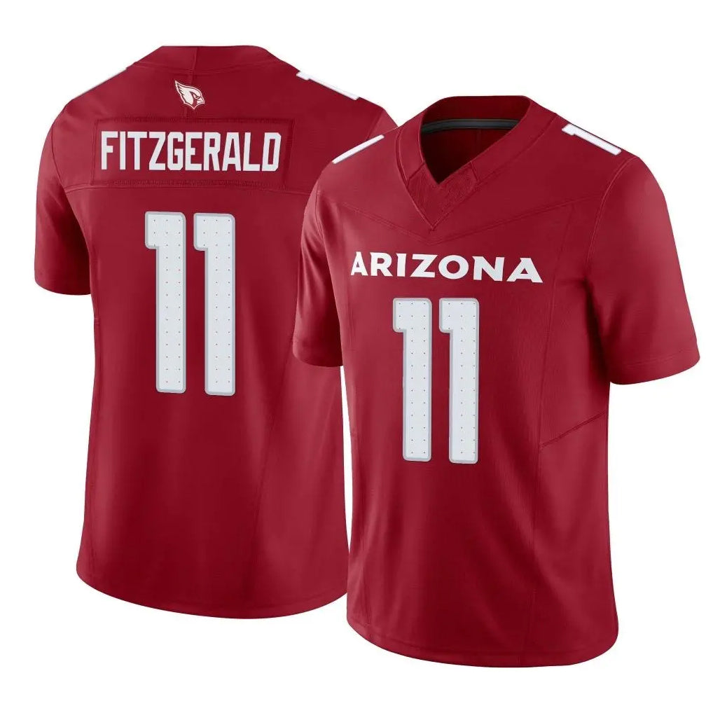 BIPIHUC A.Cardinals #11 Larry Fitzgerald Player Cardinal Vapor F.U.S.E. Limited Home Game Stitched Jerseys
