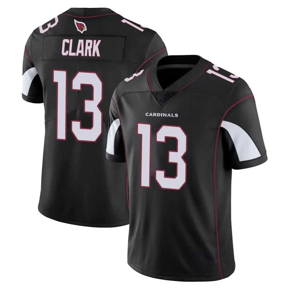 BIPIHUC A.Cardinals #13 Kei'Trel Clark Player Black Vapor Limited Home Game Stitched Jerseys