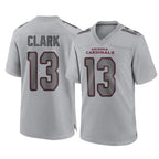 BIPIHUC A.Cardinals #13 Kei'Trel Clark Player Gray Fashion Home Game Stitched Jerseys