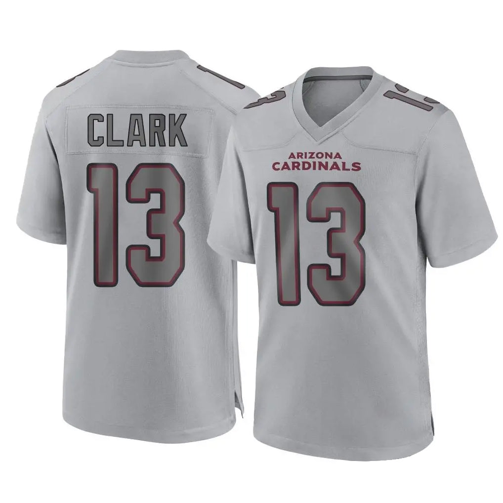 BIPIHUC A.Cardinals #13 Kei'Trel Clark Player Gray Fashion Home Game Stitched Jerseys