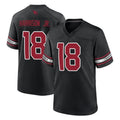 BIPIHUC A.Cardinals #18 Marvin Harrison Jr. Player Black Alternate Game Stitched Jerseys