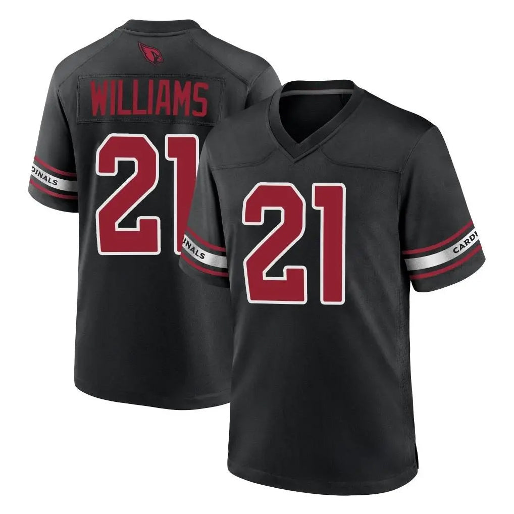 BIPIHUC A.Cardinals #21 Garrett Williams Player Black Alternate Game Stitched Jerseys