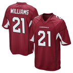 BIPIHUC A.Cardinals #21 Garrett Williams Player Cardinal Home Game Stitched Jerseys