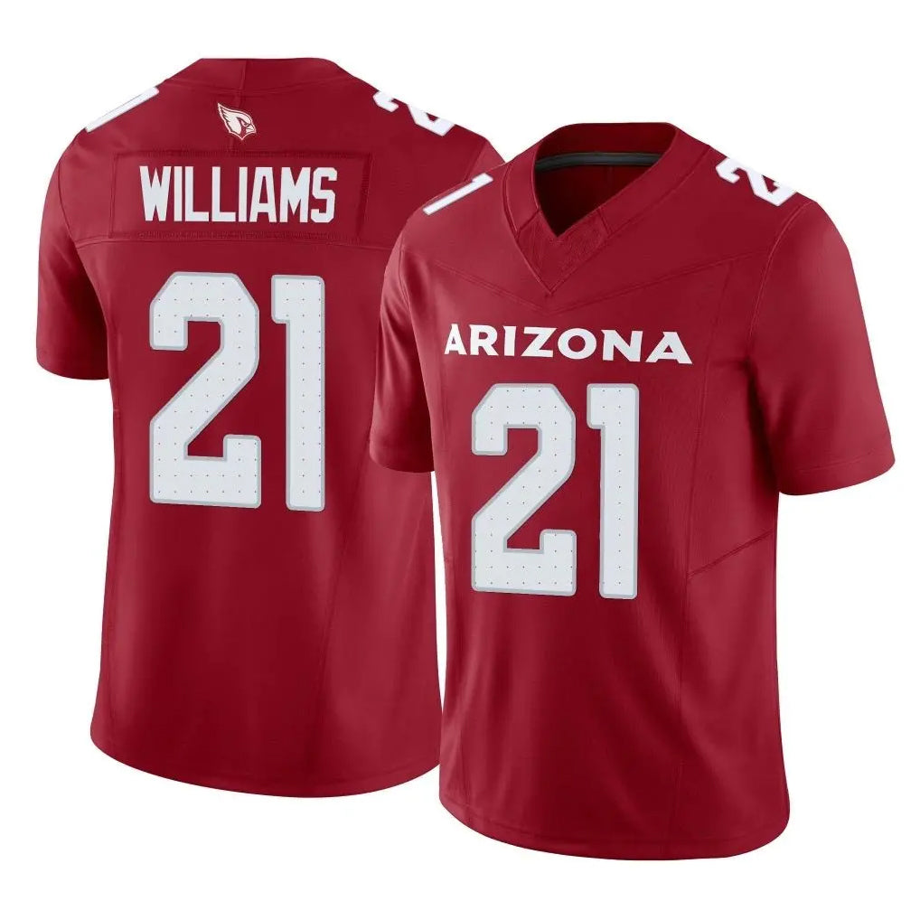 BIPIHUC A.Cardinals #21 Garrett Williams Player Cardinal Vapor F.U.S.E. Limited Home Game Stitched Jerseys
