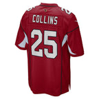 BIPIHUC A.Cardinals #25 Zaven Collins Player Cardinal Game Stitched Jerseys