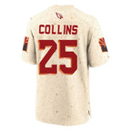 BIPIHUC A.Cardinals #25 Zaven Collins Player Cream Rivalries Collection Game Stitched Jerseys