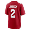 BIPIHUC A.Cardinals #2 Will Johnson Player Cardinal Limited Home Game Stitched Jerseys