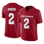 BIPIHUC A.Cardinals #2 Will Johnson Player Cardinal Vapor F.U.S.E. Limited Home Game Stitched Jerseys