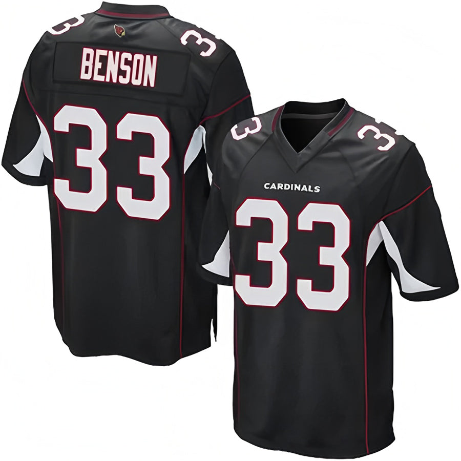 BIPIHUC A.Cardinals #33 Trey Benson Player Black Alternate Game Stitched Jerseys