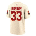 BIPIHUC A.Cardinals #33 Trey Benson Player Cream Rivalries Collection Game Stitched Jerseys