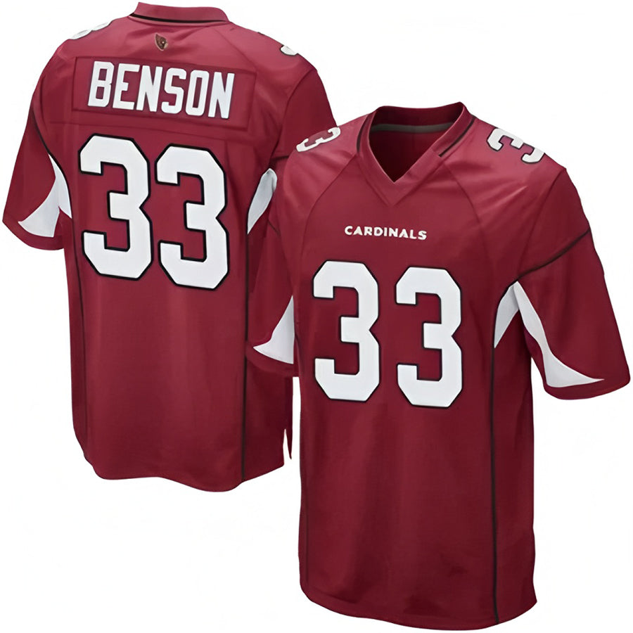 BIPIHUC A.Cardinals #33 Trey Benson Player Game Stitched Stitched Jerseys
