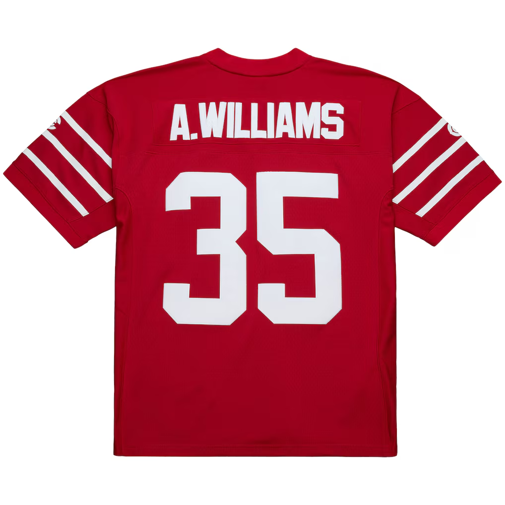 BIPIHUC A.Cardinals #35 Aeneas Williams Mitchell & Ness Cardinal 1994 Legacy Replica Jersey Stitched Puhic Game Jerseys