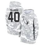 BIPIHUC A.Cardinals #40 Pat Tillman Player Arctic Camo Salute to Service Limited Hoodie Stitched Jerseys