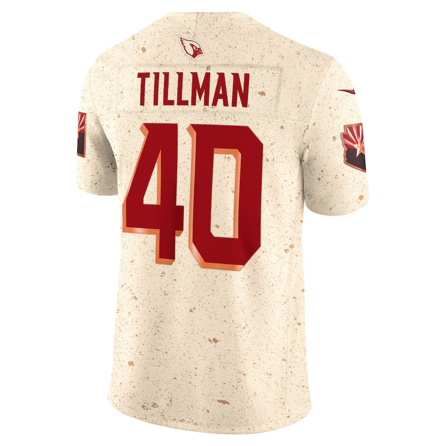 BIPIHUC A.Cardinals #40 Pat Tillman Player Rivalries Collection Vapor Limited Stitched Jerseys
