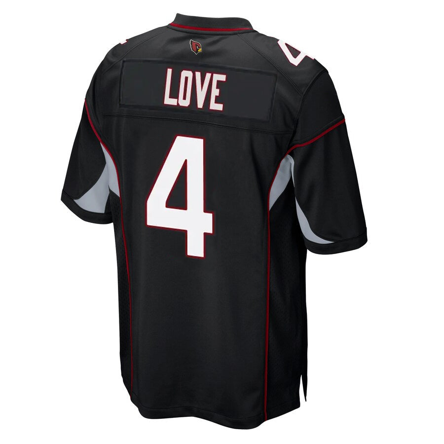 BIPIHUC A.Cardinals #4 Jeremiyah Love Player Black Alternate Game Stitched Jerseys