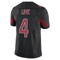 BIPIHUC A.Cardinals #4 Jeremiyah Love Player Black Limited Elite Home Game Stitched Jerseys