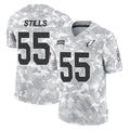 BIPIHUC A.Cardinals #55 Dante Stills Player Camo Salute to Service Limited Home Stitched Jerseys