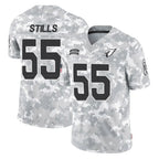 BIPIHUC A.Cardinals #55 Dante Stills Player Camo Salute to Service Limited Home Stitched Jerseys