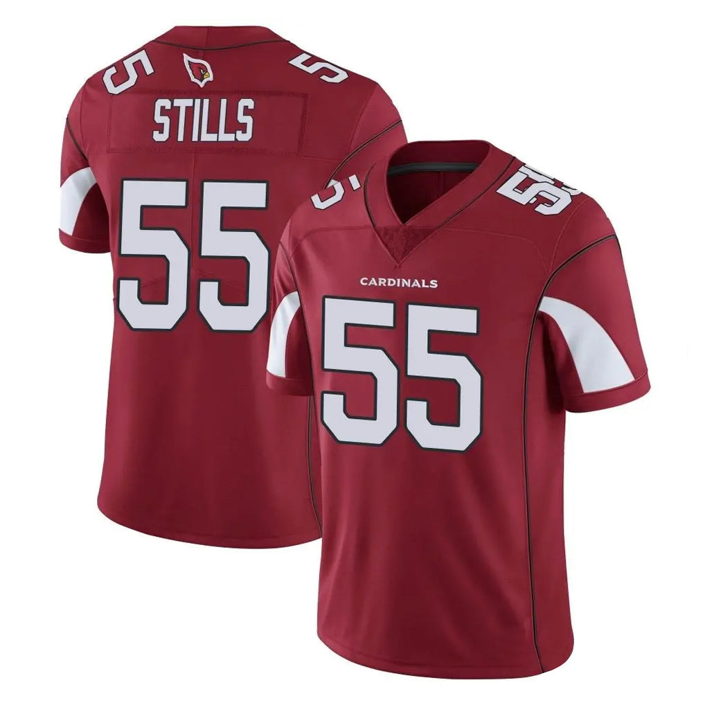 BIPIHUC A.Cardinals #55 Dante Stills Player Cardinal Vapor Limited Home Game  Stitched Jerseys