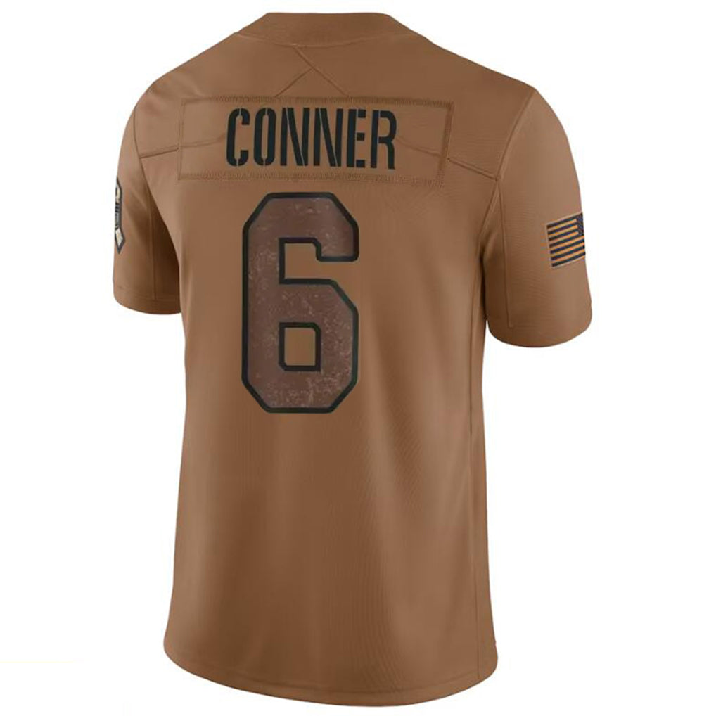 BIPIHUC A.Cardinals #6 James Conner Player Brown Limited Salute To Service Game Stitched Jerseys