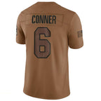BIPIHUC A.Cardinals #6 James Conner Player Brown Limited Salute To Service Game Stitched Jerseys