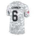 BIPIHUC A.Cardinals #6 James Conner Player Camo Salute to Service Limited Home Stitched Jerseys