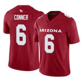 BIPIHUC A.Cardinals #6 James Conner Player Cardinal Vapor F.U.S.E. Limited Home Game Stitched Jerseys