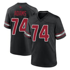 BIPIHUC A.Cardinals #74 Isaiah Adams Player Black Alternate Game Stitched Jerseys