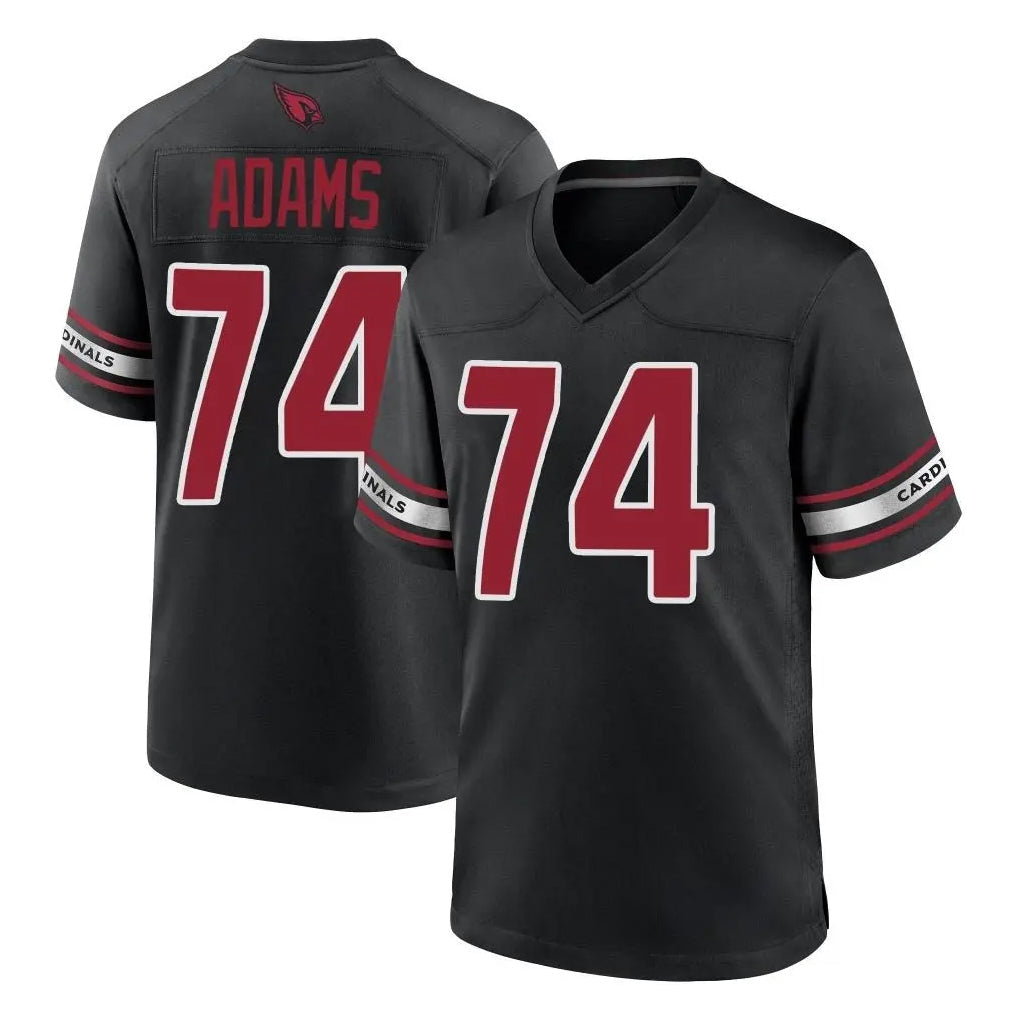 BIPIHUC A.Cardinals #74 Isaiah Adams Player Black Alternate Game Stitched Jerseys