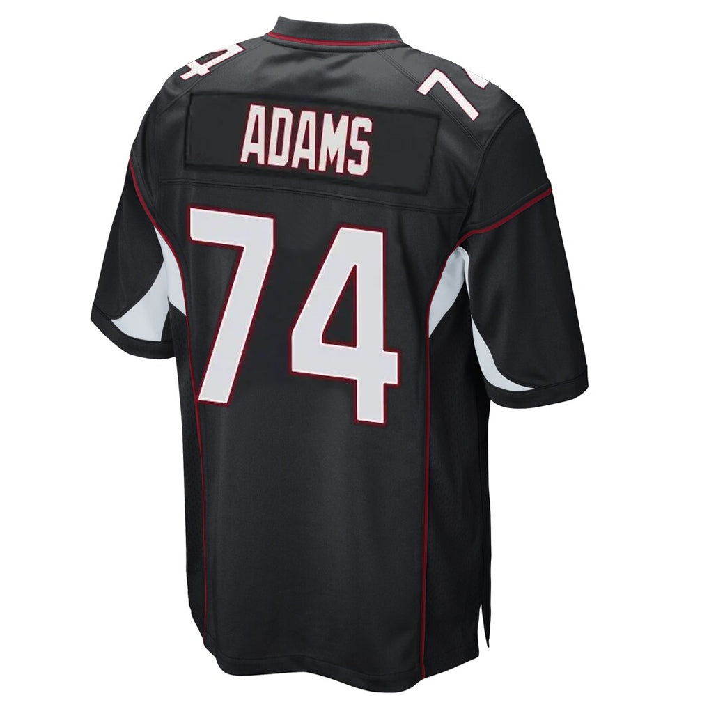 BIPIHUC A.Cardinals #74 Isaiah Adams Player Black Home Game Stitched Jerseys