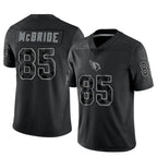 BIPIHUC A.Cardinals #85 Trey McBride Player Black RFLCTV Limited Stitched Jerseys