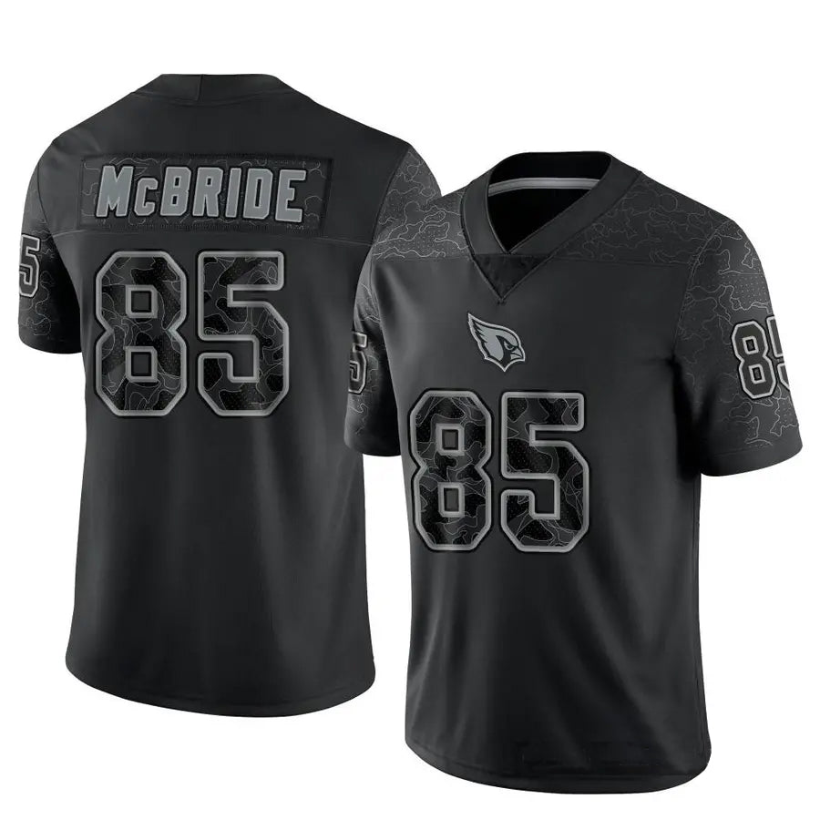 BIPIHUC A.Cardinals #85 Trey McBride Player Black RFLCTV Limited Stitched Jerseys