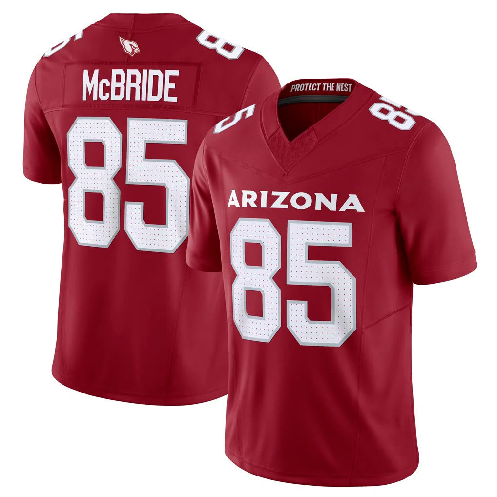 BIPIHUC A.Cardinals #85 Trey McBride Player Red Vapor F.U.S.E. Limited Stitched Jerseys