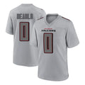 BIPIHUC A.Falcons #0 Divine Deablo Player Gray Fashion Home Game Stitched Jerseys