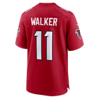 BIPIHUC A.Falcons #11 Jalon Walker Red Game Stitched Jerseys