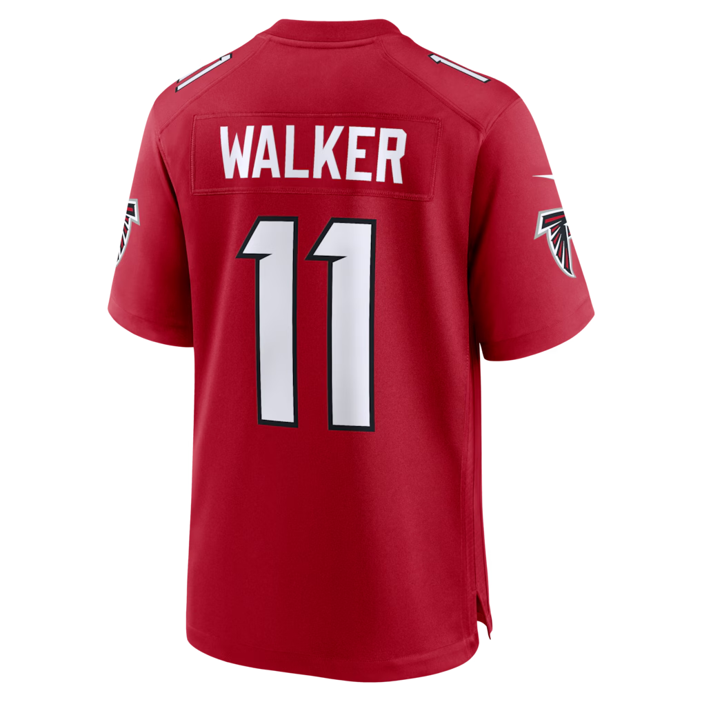 BIPIHUC A.Falcons #11 Jalon Walker Red Game Stitched Jerseys