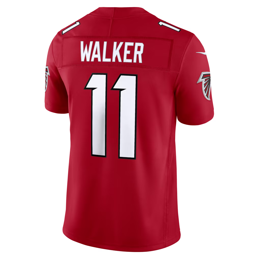 BIPIHUC A.Falcons #11 Jalon Walker Red Team Vapor F.U.S.E. Stitched Limited Jerseys
