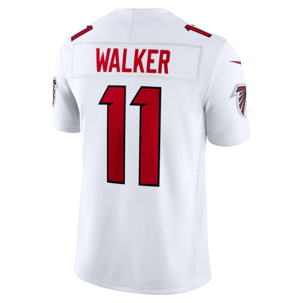 BIPIHUC A.Falcons #11 Jalon Walker White Vapor F.U.S.E. Stitched Limited Jerseys