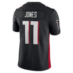 BIPIHUC A.Falcons #11 Jalon Walker Player Black Alternate Vapor F.U.S.E. Limited  Stitched Jerseys
