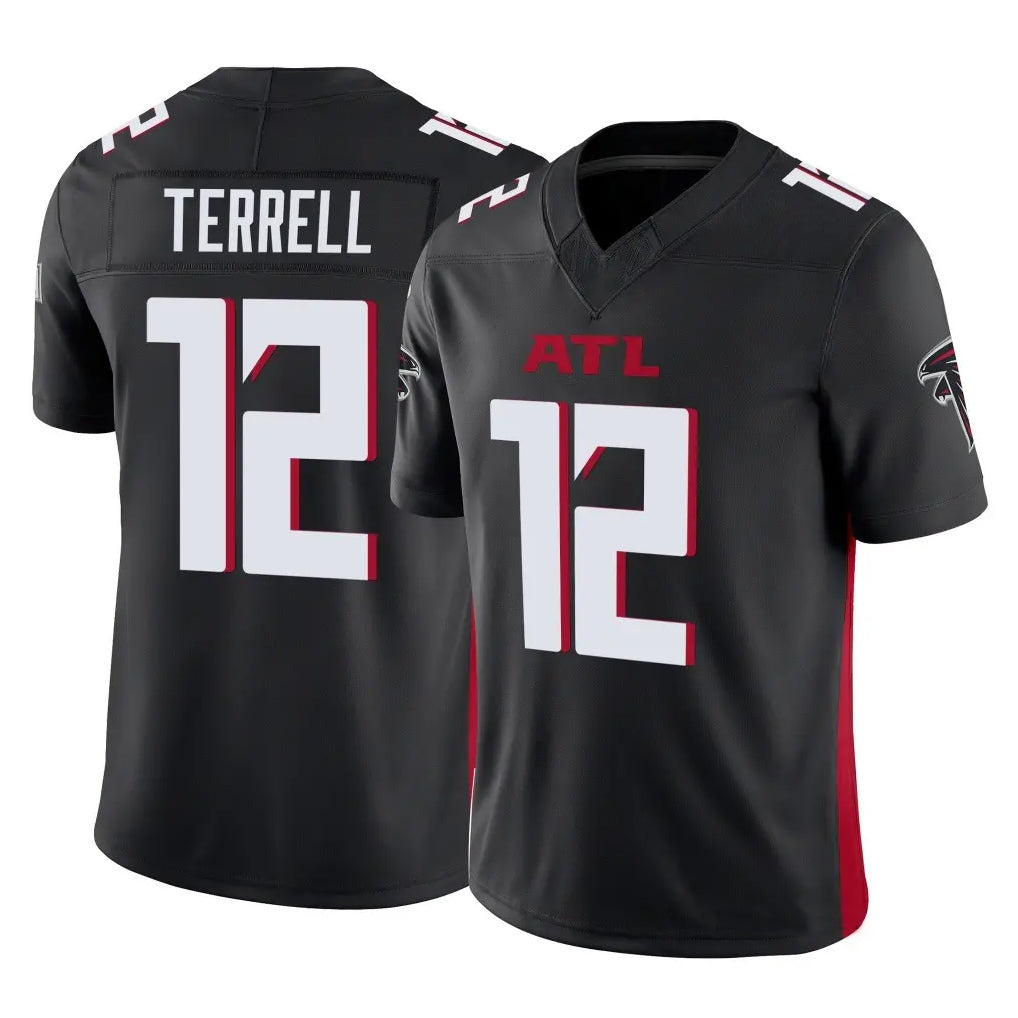 BIPIHUC A.Falcons #12 Avieon Terrell Player Black Alternate Vapor F.U.S.E. Limited Stitched Jerseys