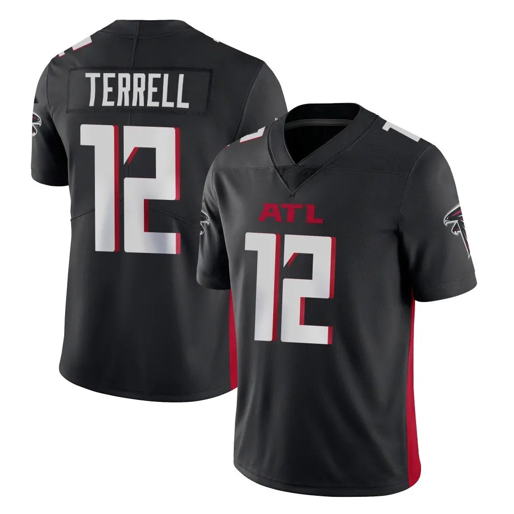 BIPIHUC A.Falcons #12 Avieon Terrell Player Black Vapor Untouchable Limited Home Game Stitched Jerseys