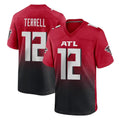 BIPIHUC A.Falcons #12 Avieon Terrell Player Red Home Game Stitched Jerseys