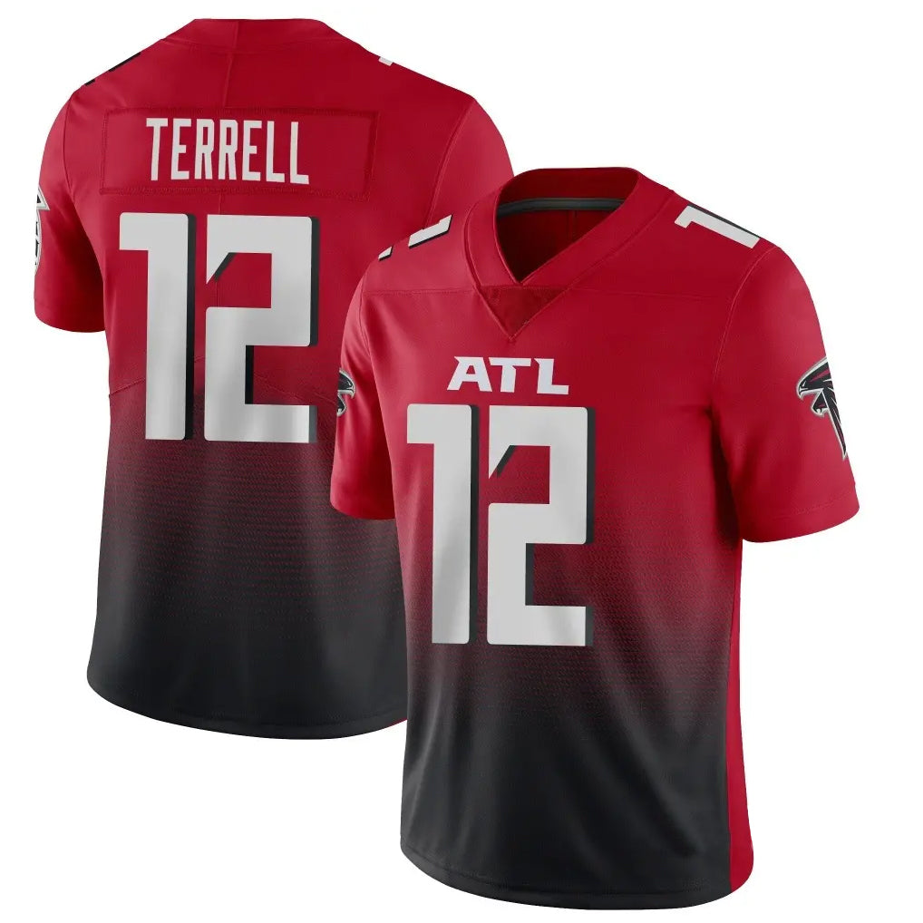 BIPIHUC A.Falcons #12 Avieon Terrell Player Red Vapor Untouchable Limited Home Game Stitched Jerseys
