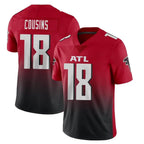 BIPIHUC A.Falcons #18 Kirk Cousins Player Red Vapor Untouchable Limited Home Game Stitched Jerseys