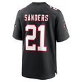 BIPIHUC A.Falcons #21 Deion Sanders Black Retired Player Alternate Game Stitched Jerseys