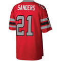 BIPIHUC A.Falcons #21 Deion Sanders Mitchell & Ness Red Legacy Replica Jersey